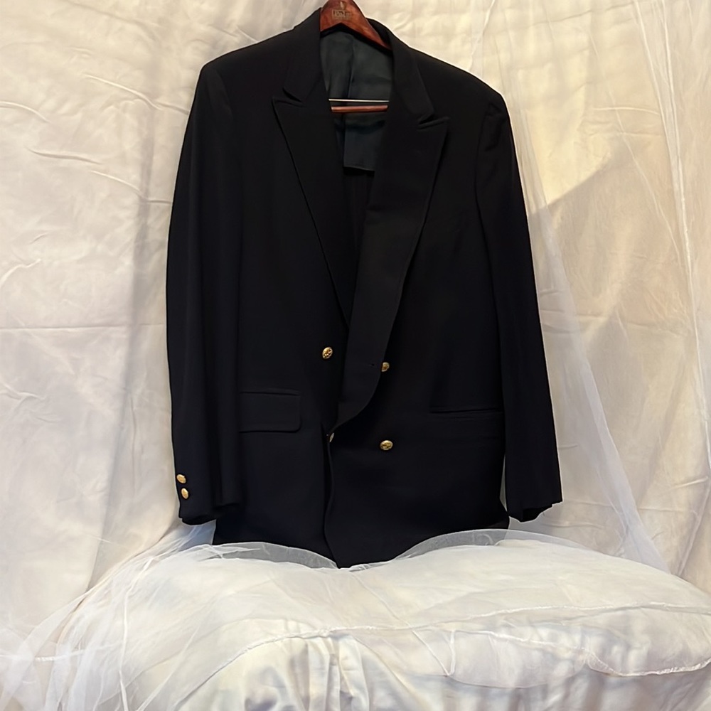 Vintage Bloomingdale’s Blazer, in arduis Fidel is buttons, 1960’s - Picture 7 of 7